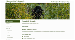 Desktop Screenshot of frogshall.com